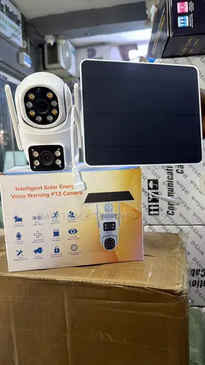 Tuya Dual Lens Solar Camera 6mp PTZ 4g Camera Enabled