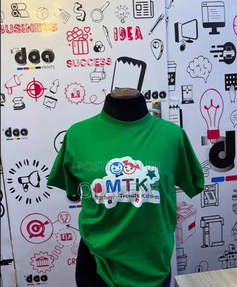 DTF/Borderless, Customization Branding Clothings. Cloth Branding
