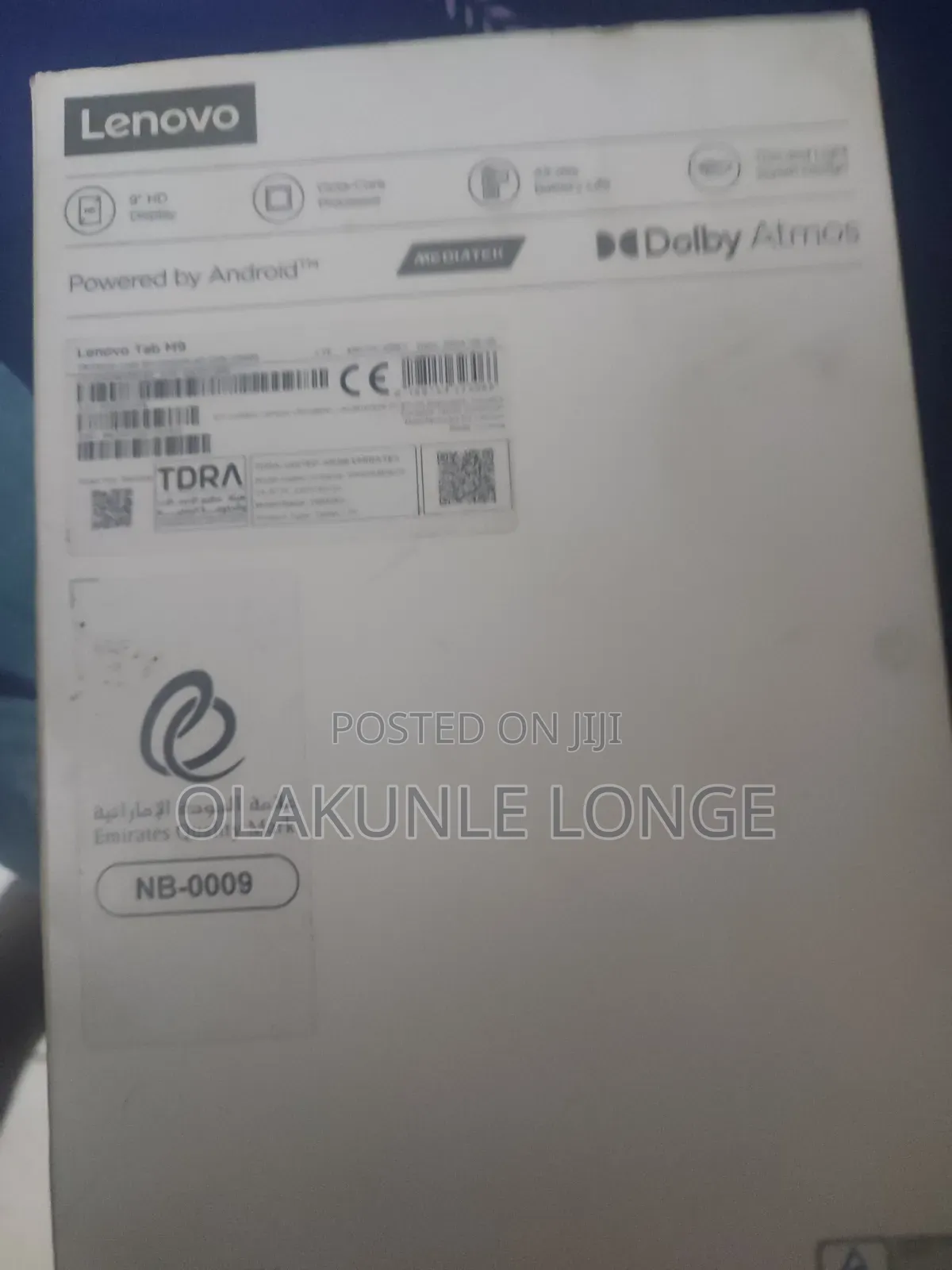 New Lenovo Tab M9 32 GB Silver