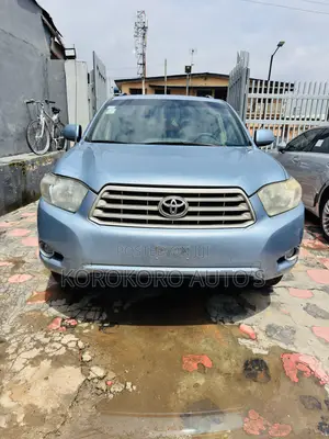 Toyota Highlander V6 2009 Blue