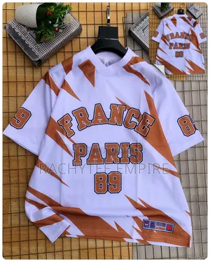 White v-Neck Jersey