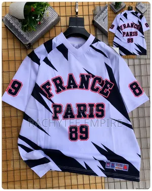 White v-Neck Jersey