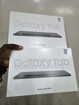 New Samsung Galaxy Tab S9 FE 256 GB Black