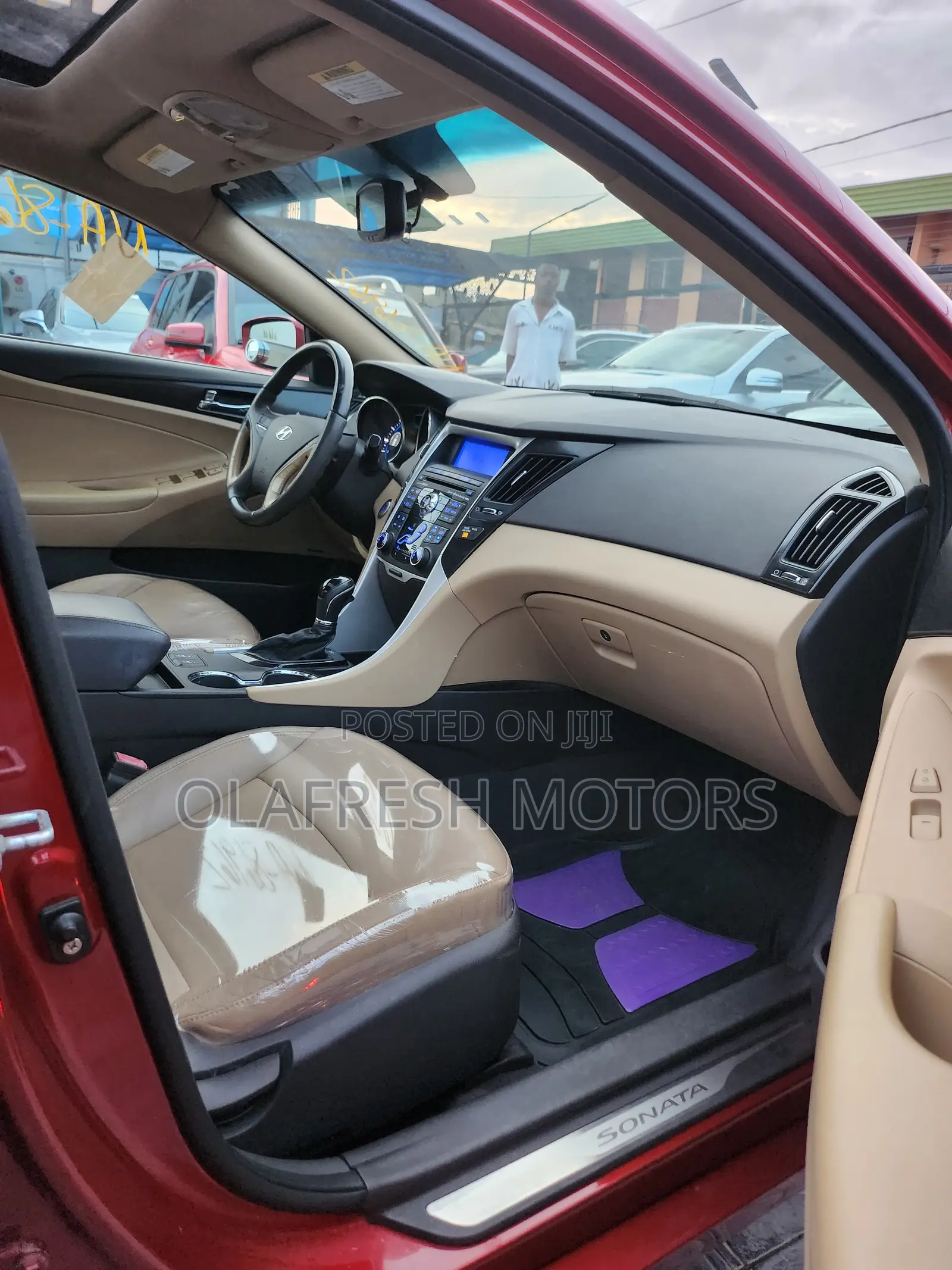 Hyundai Sonata 2012 Red