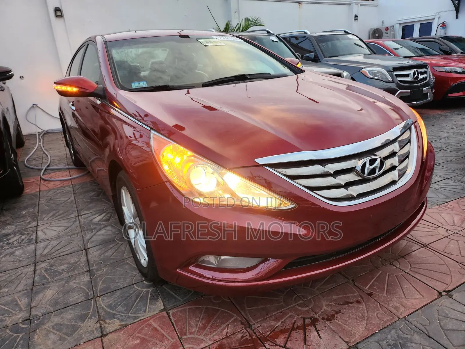 Hyundai Sonata 2012 Red
