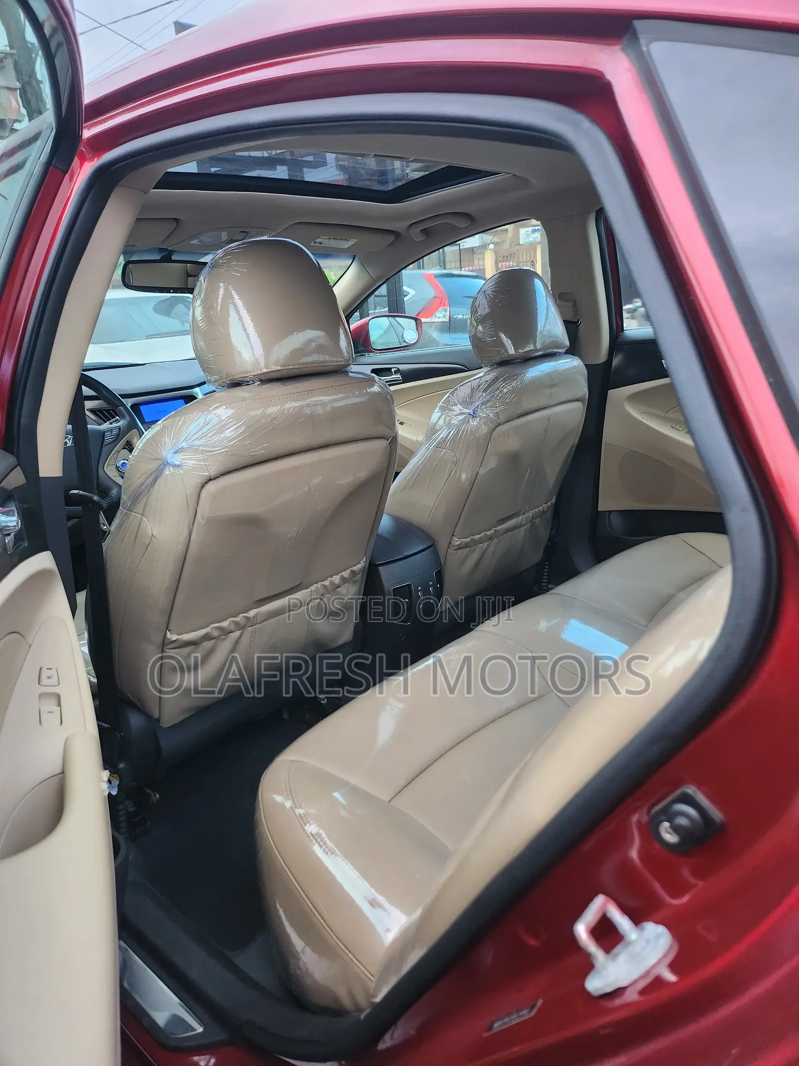 Hyundai Sonata 2012 Red