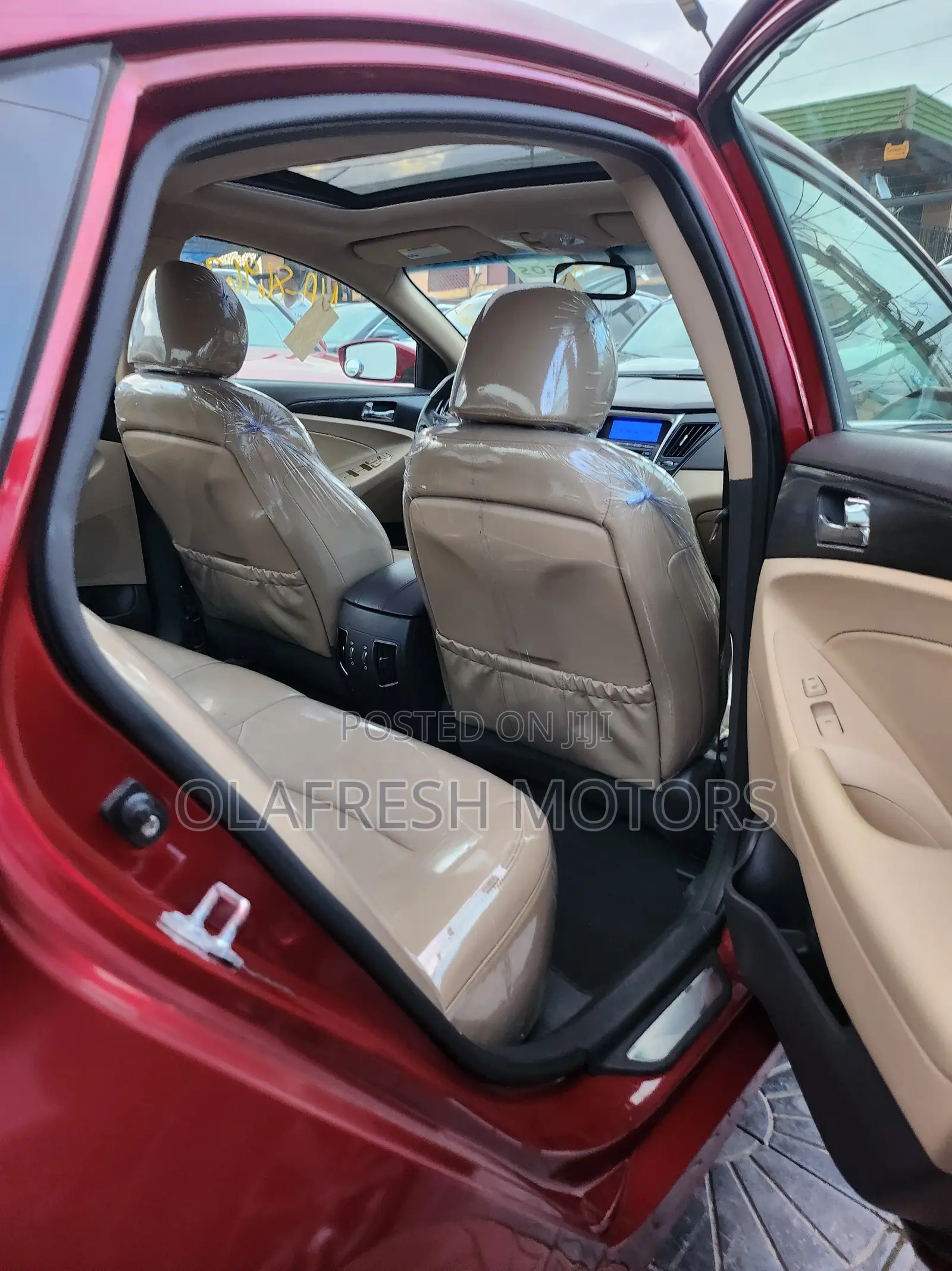 Hyundai Sonata 2012 Red