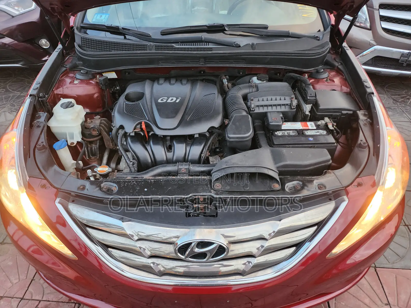 Hyundai Sonata 2012 Red
