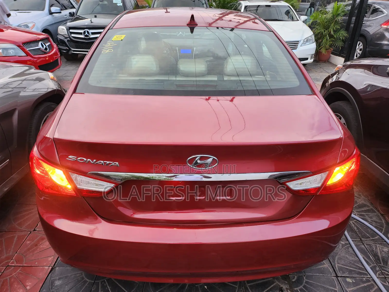 Hyundai Sonata 2012 Red