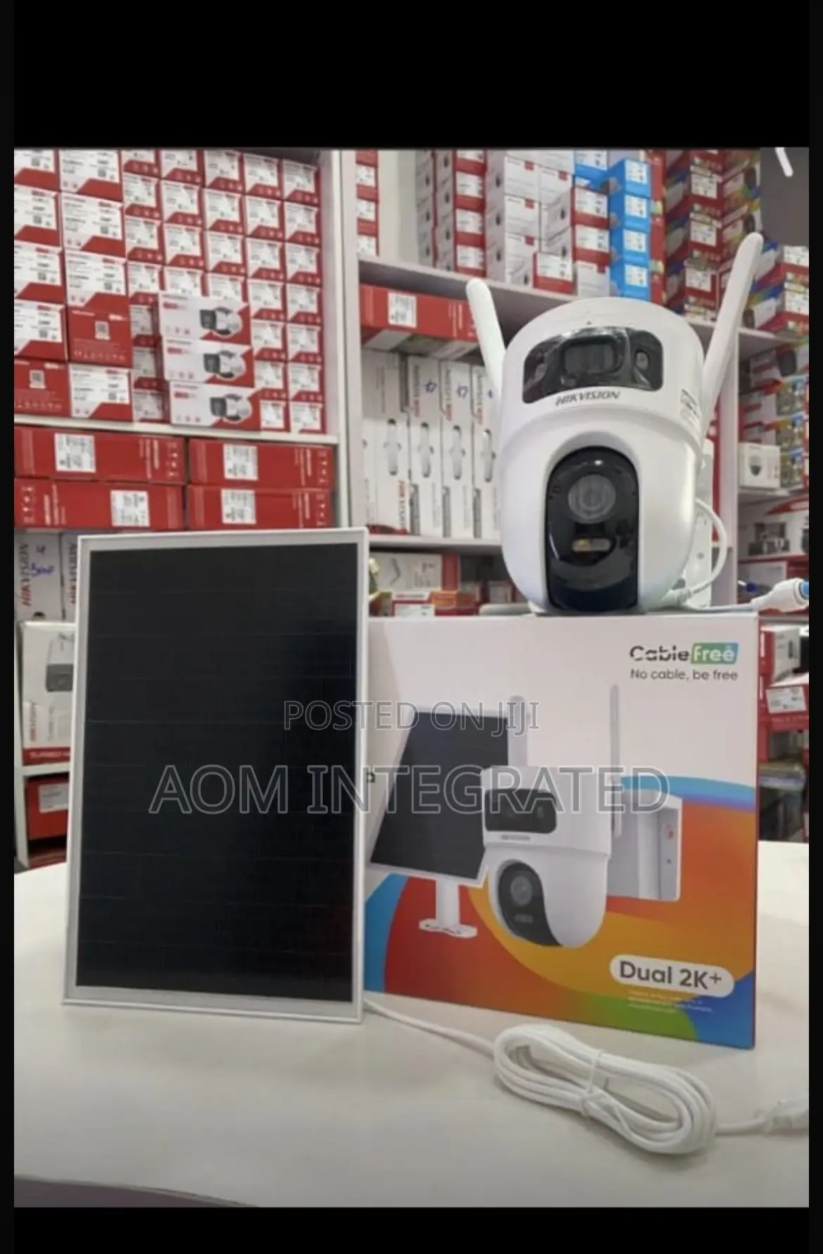Hikvision Dual Lens Solar PTZ Camera