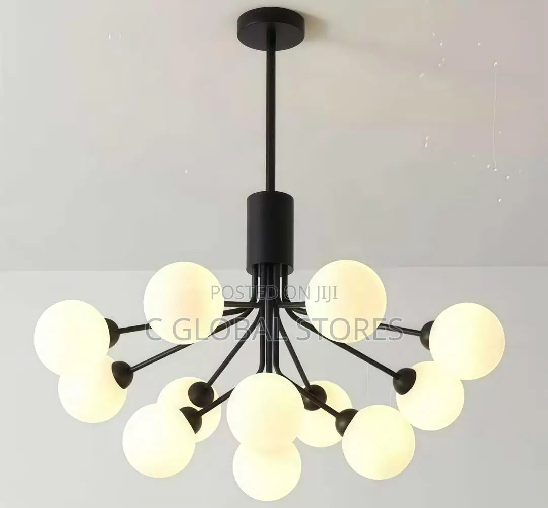 Black Nordic Chandelier