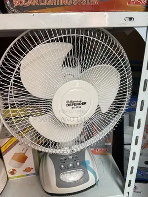 Solar Rechargeable Fan 12’Inches