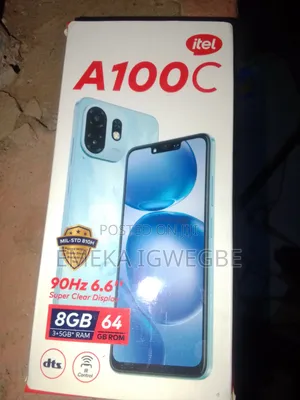 Itel A100C 64 GB Black