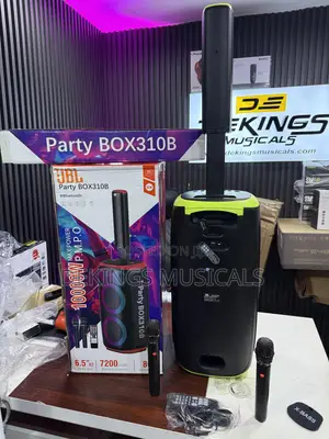 JBL Partybox 310 Speaker With Two Microphones