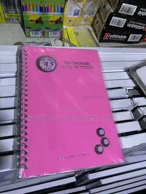 Notepad,Paper Line Straigh Spiral Bind for Conferences,Students,Office
