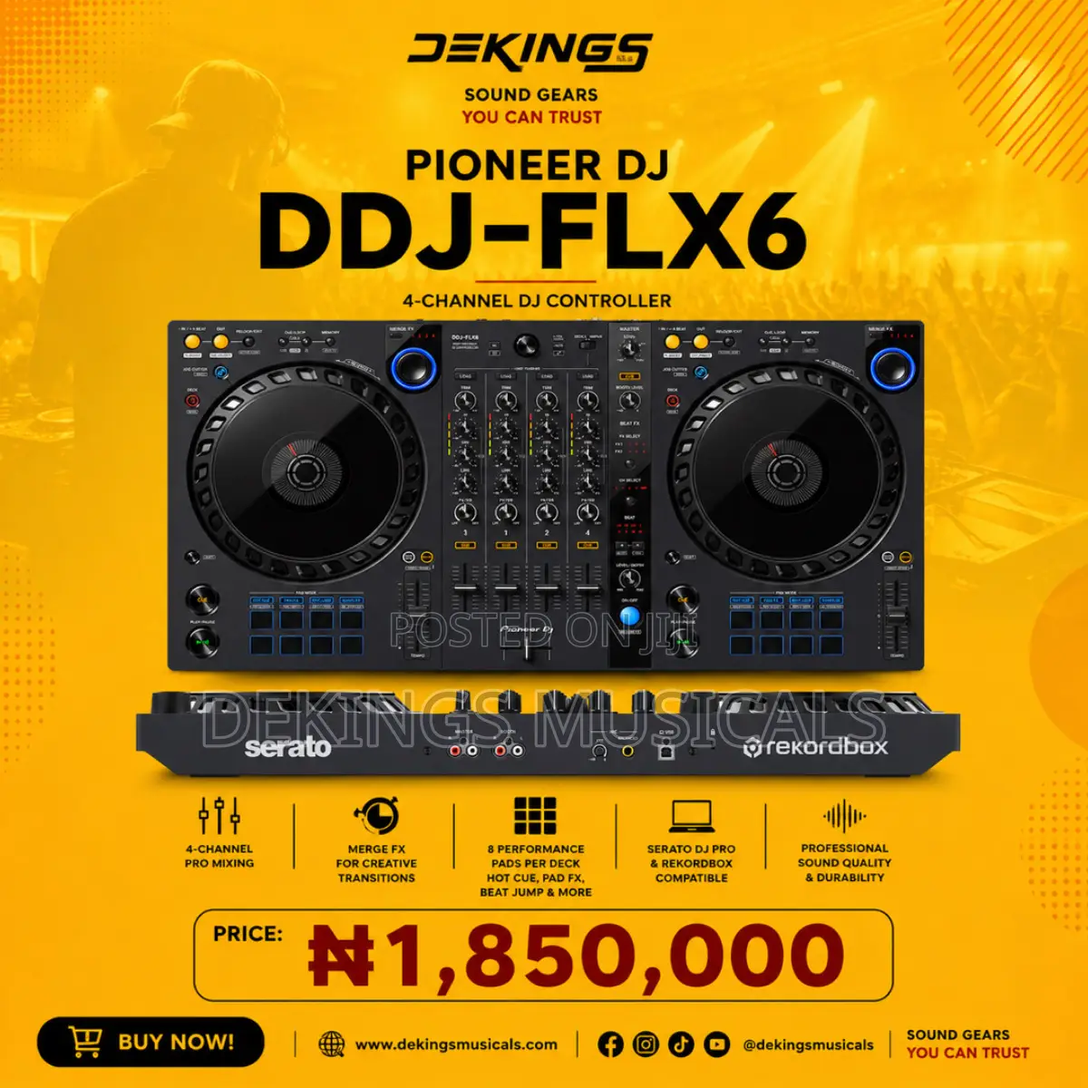 DDJ Flx6 Dj Controller