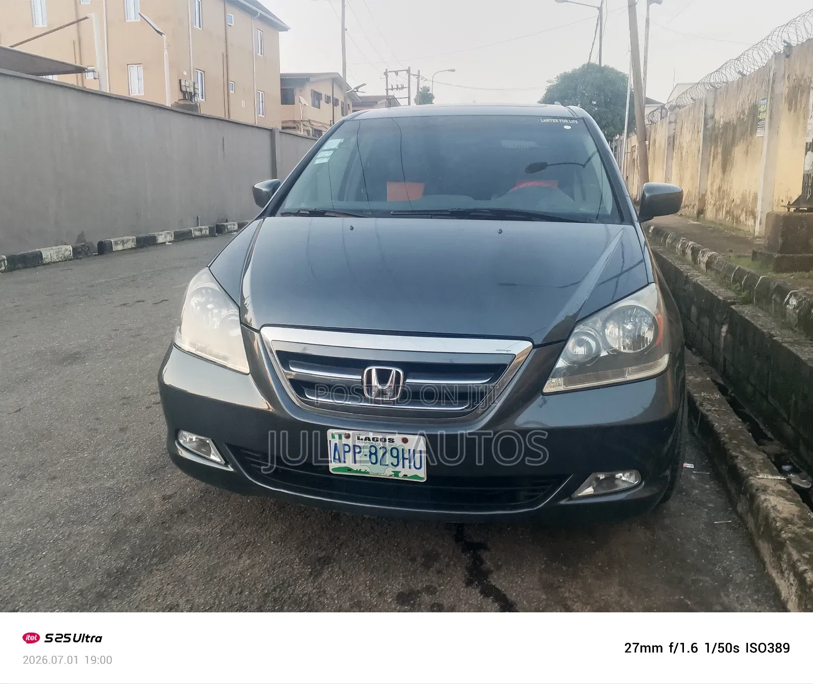 Honda Odyssey 2007 Gray