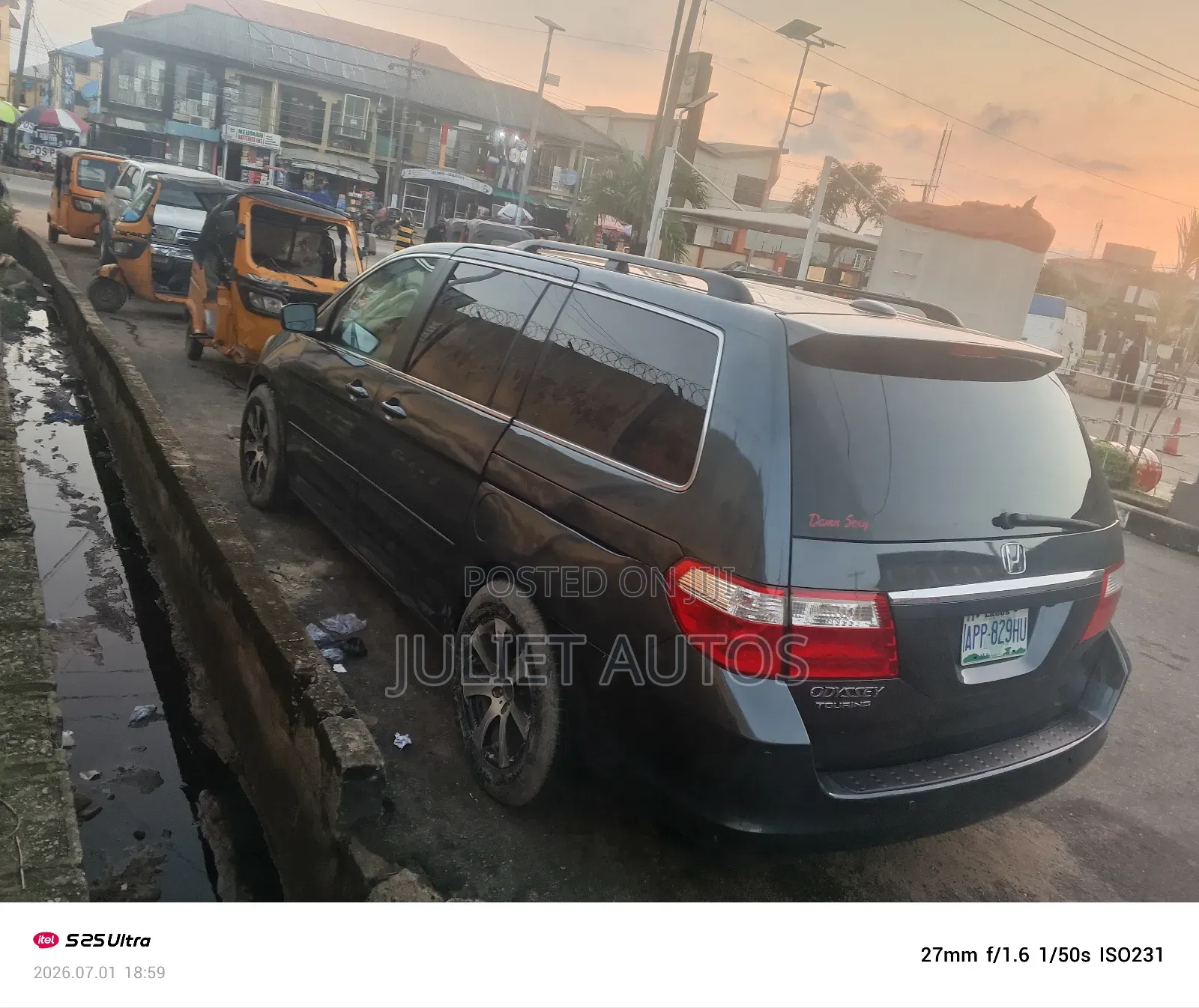 Honda Odyssey 2007 Gray