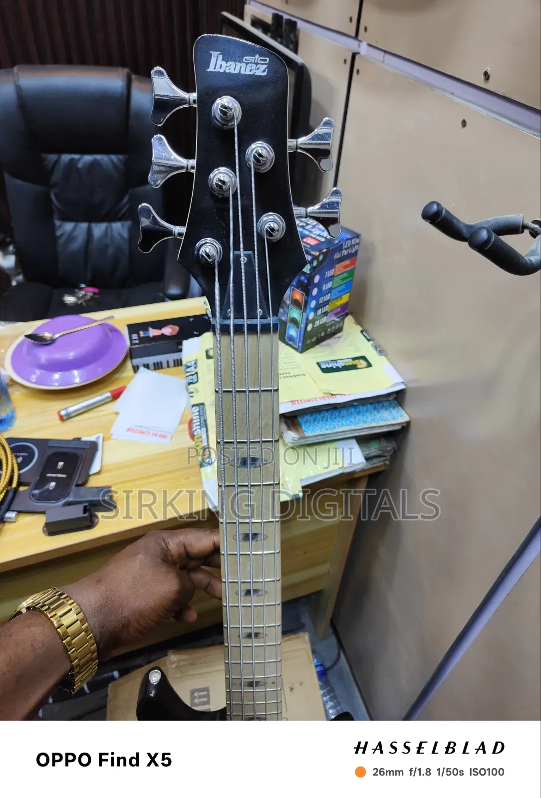 Ibanez Active Bass Guitar 5 Strings Guitar