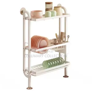 3 Tier Wall Mounted Dish Drying Rack