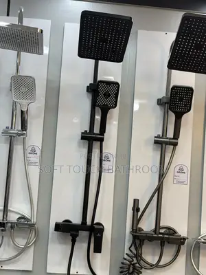 Luxury Black Shower With Pressure Good Quality