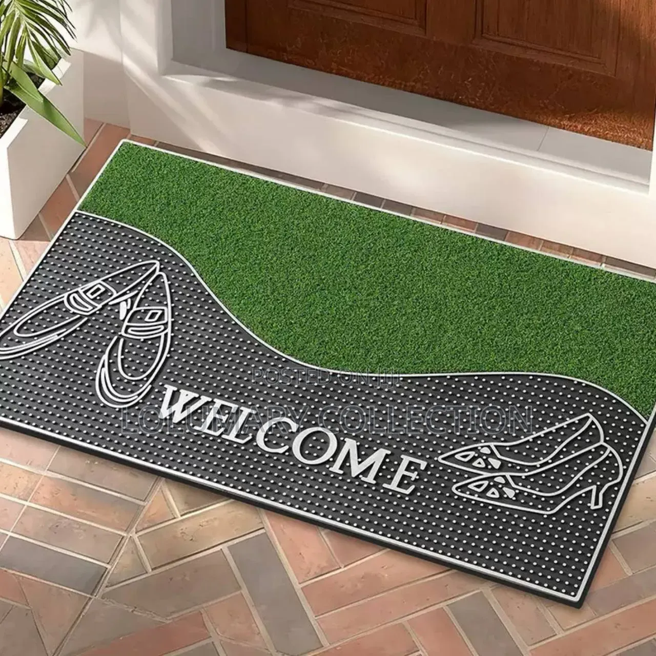 Welcome Doormat Non-Slip Floor Mat