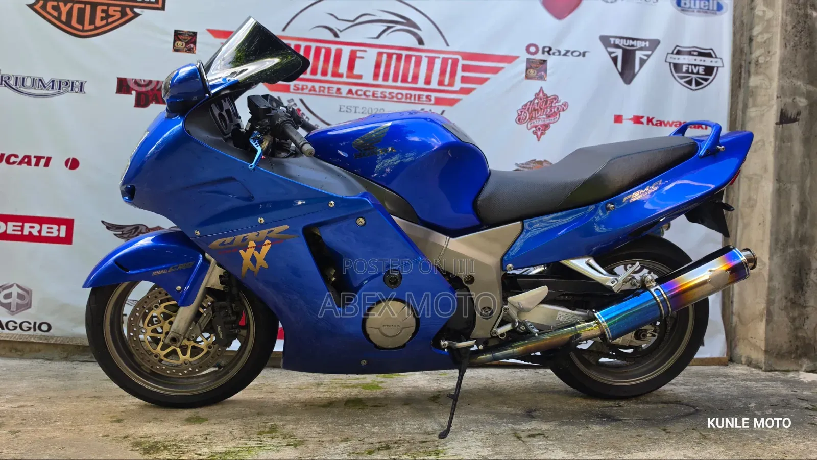 Honda CBR 2007 Blue