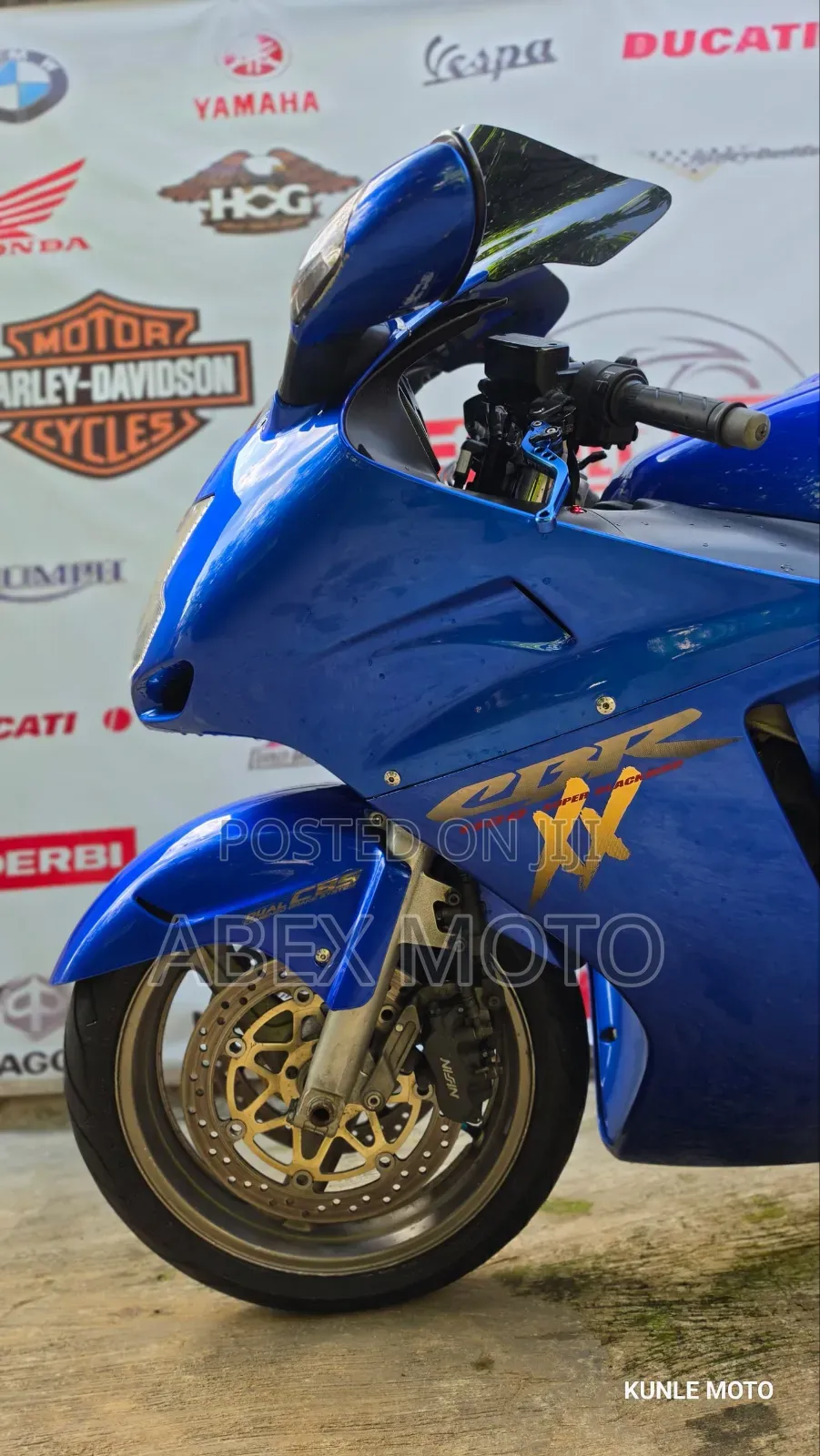 Honda CBR 2007 Blue