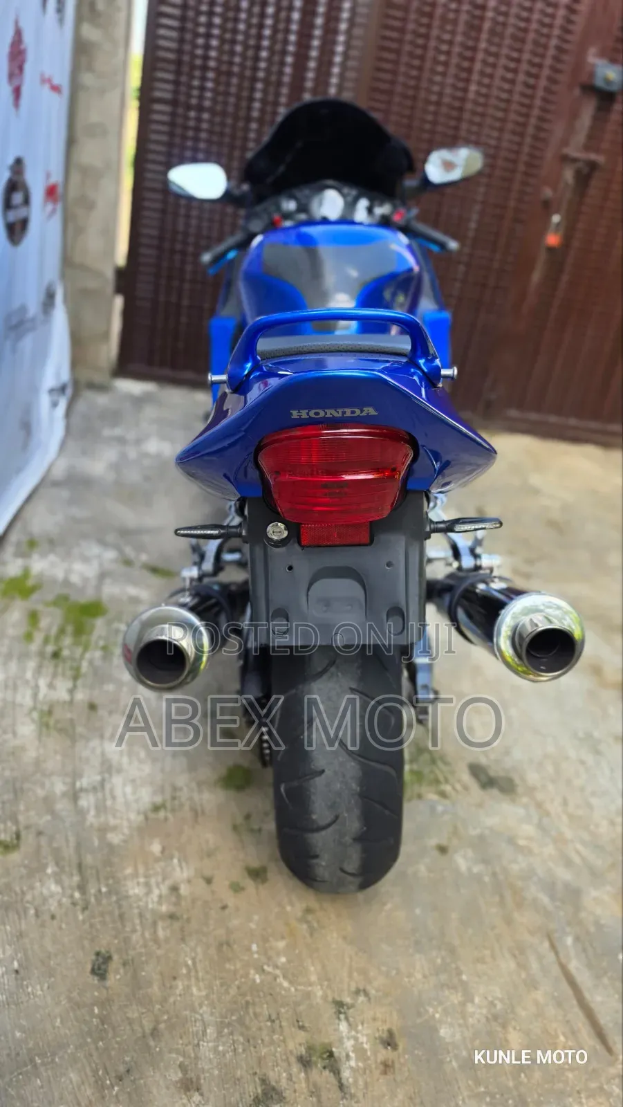 Honda CBR 2007 Blue