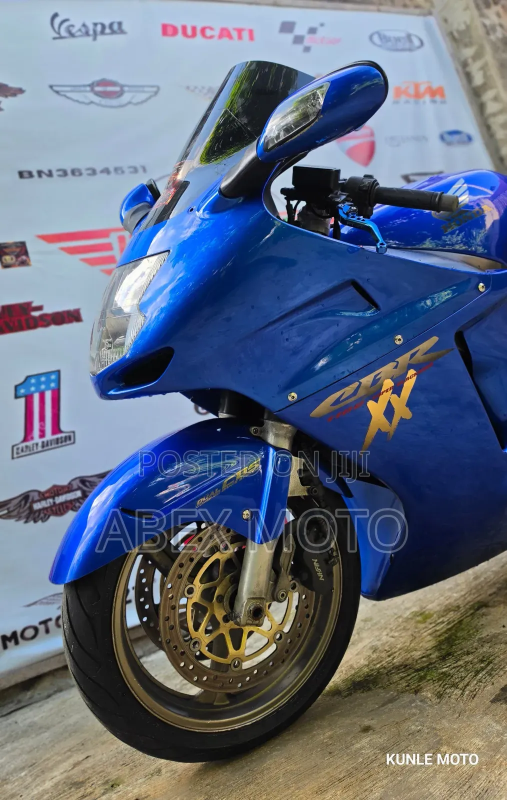 Honda CBR 2007 Blue