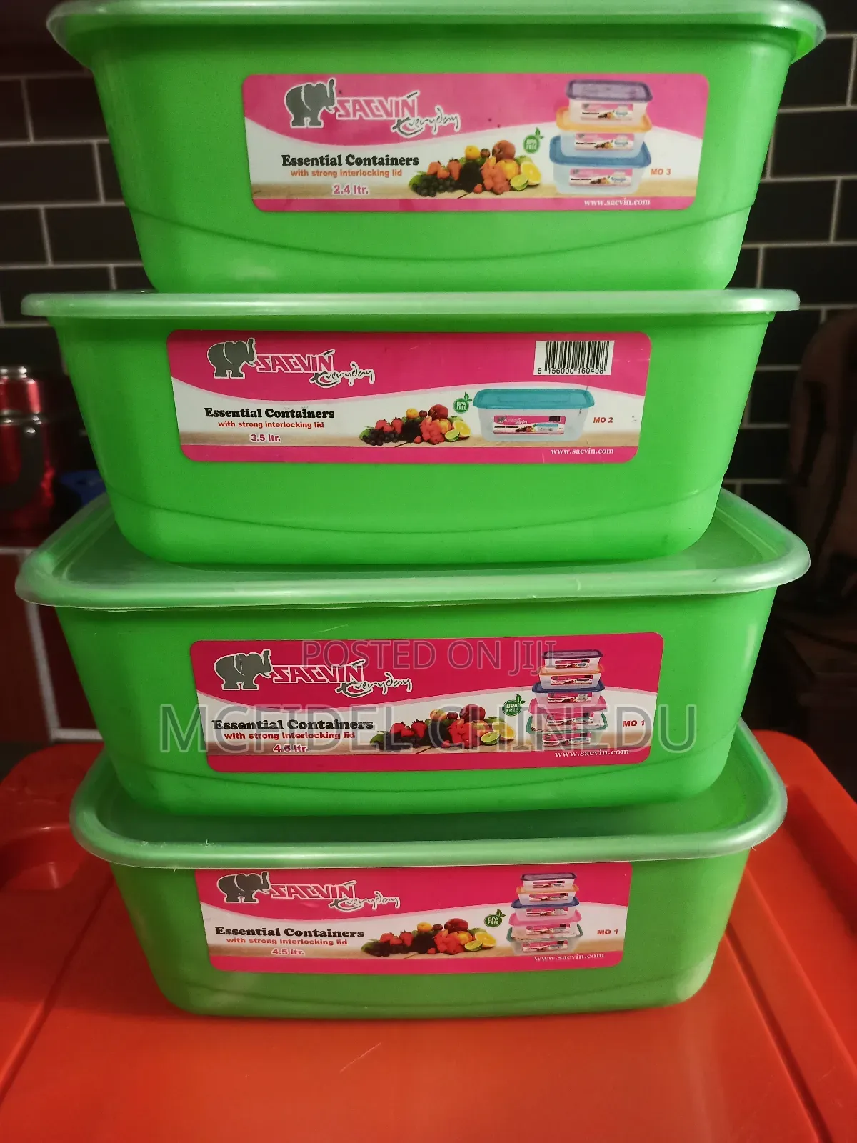 Kitchen Utensils (Plastic Bowls and Food Flask)