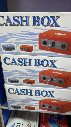 Cash Box Safe With Key Combination Lock - Model 302