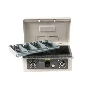 Cash Box Safe With Key Combination Lock - Model 302