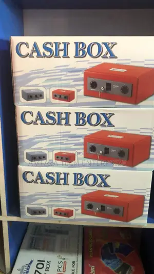 Cash Box Safe With Key Combination Lock - Model 302