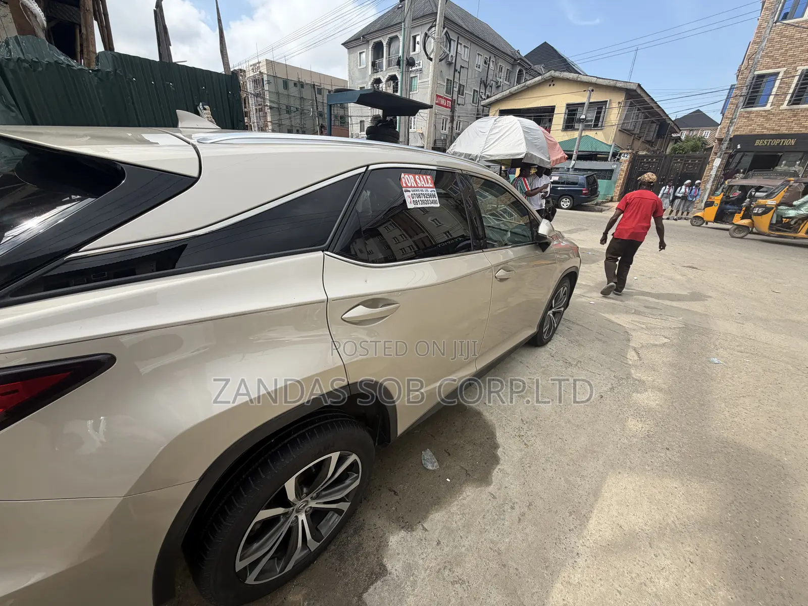 Lexus RX 2017 Gold