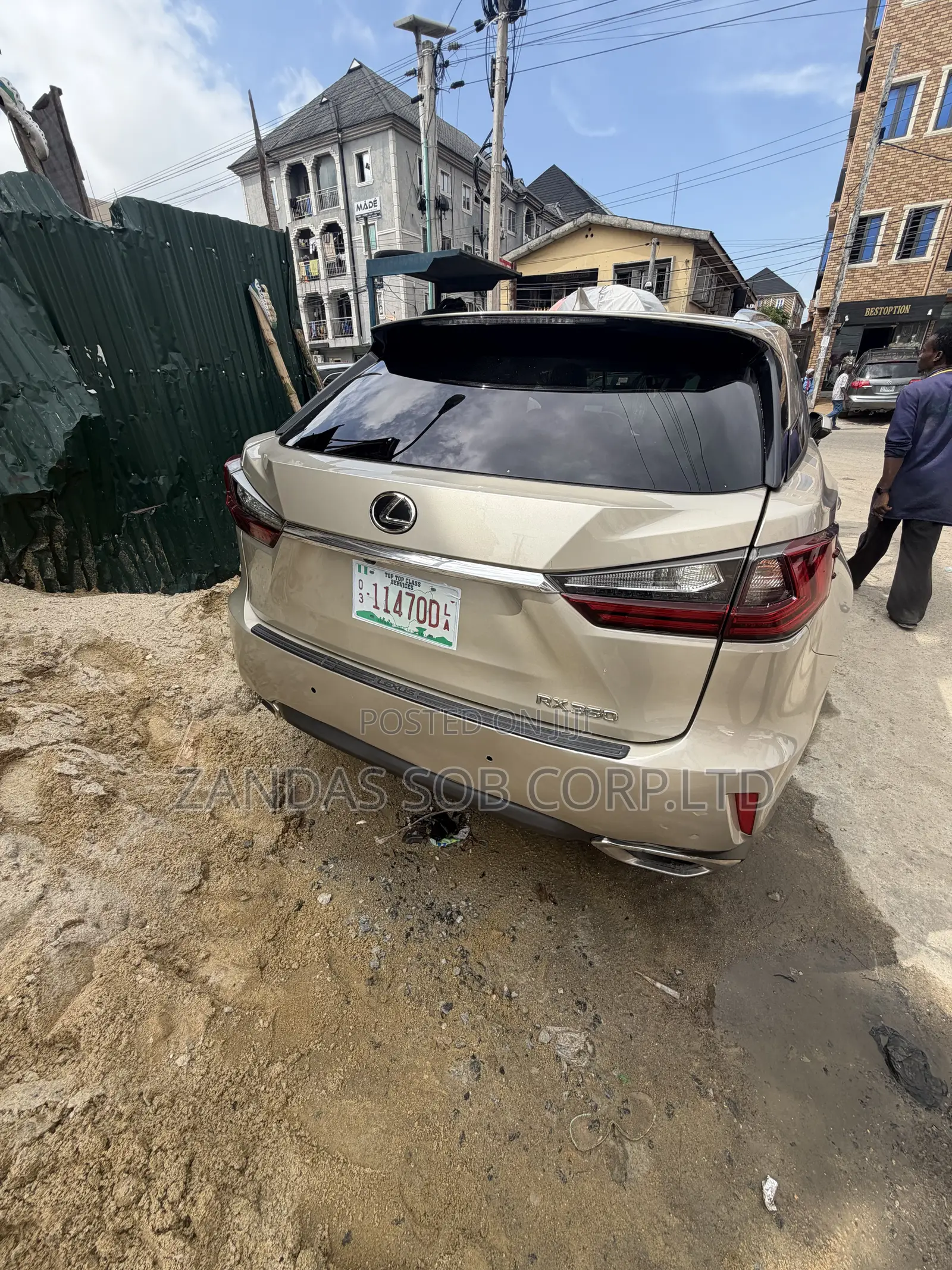 Lexus RX 2017 Gold