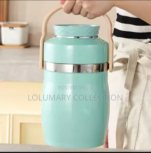 2.2l Stainless Steel Vacuum Insulated Food Flask Hot Lunch Thermos