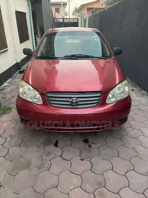 Toyota Corolla 2003 Red