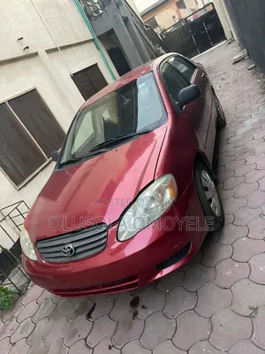 Toyota Corolla 2003 Red