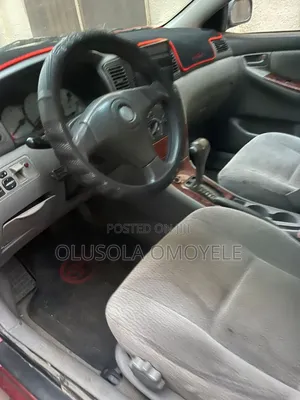 Toyota Corolla 2003 Red