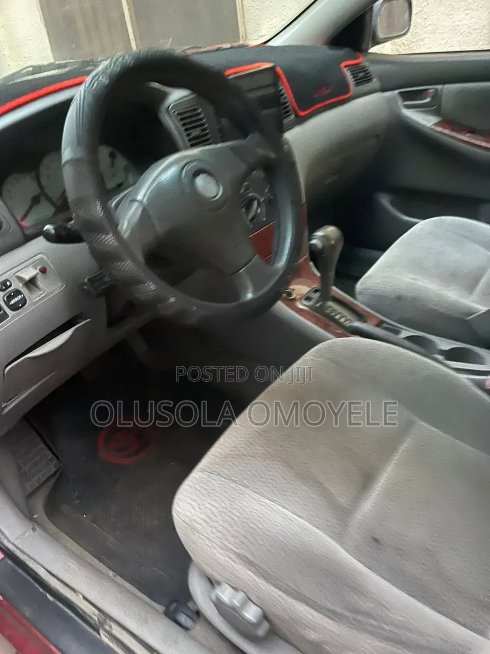 Toyota Corolla 2003 Red