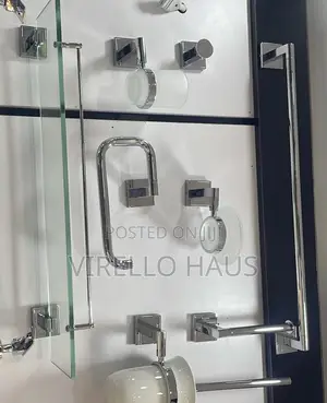 Stainless Steel Bathroom Set
