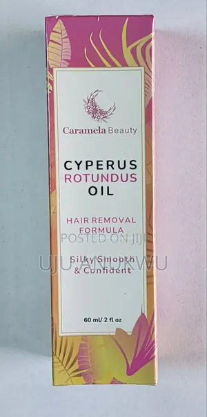 Caramela Beauty Cyperus Rotundus Oil. Hair Removal Formula