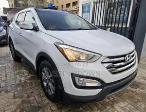 Hyundai Santa Fe 2016 White