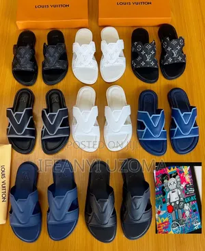 Louis Vuitton Luxury Designer Slippers