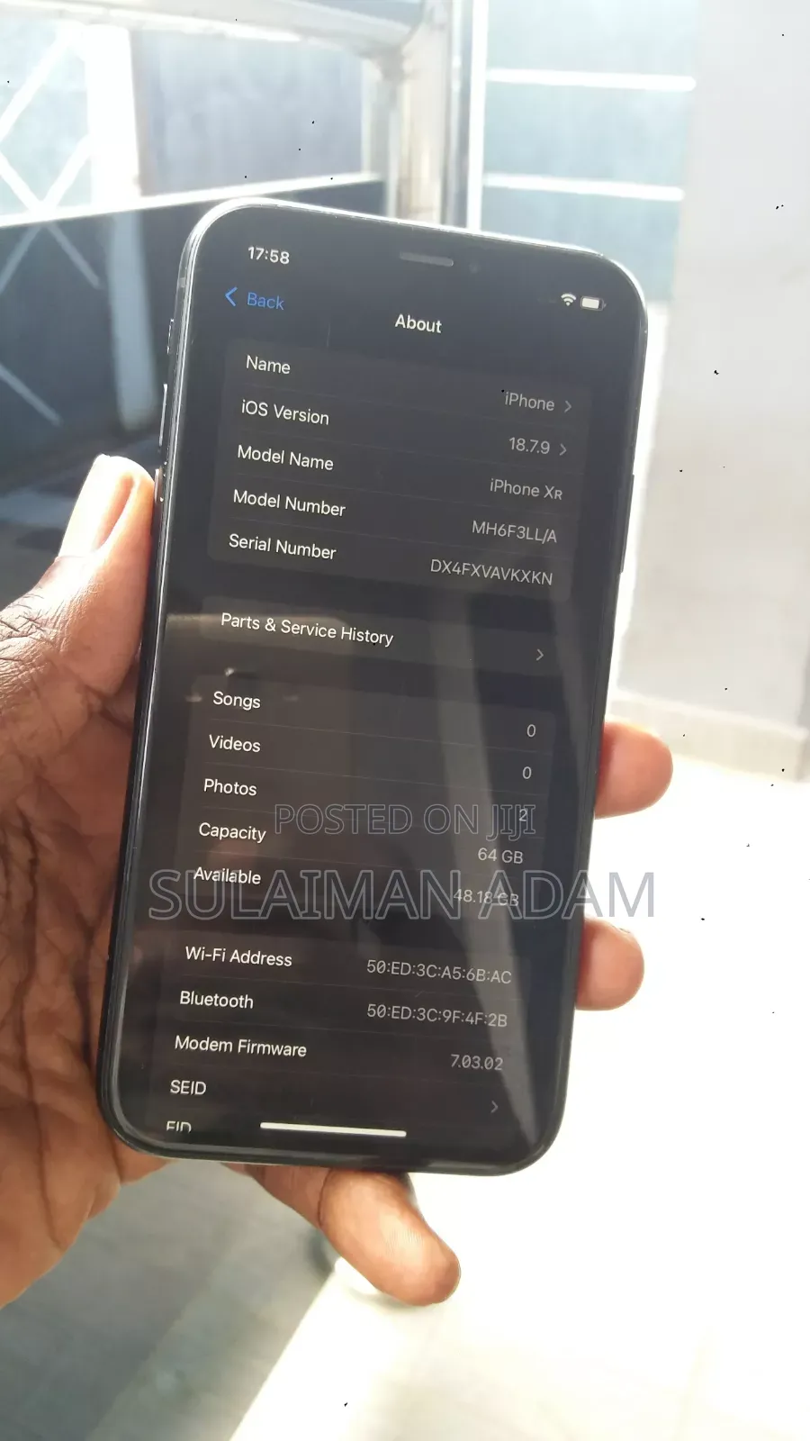 Apple iPhone XR 64 GB Gray
