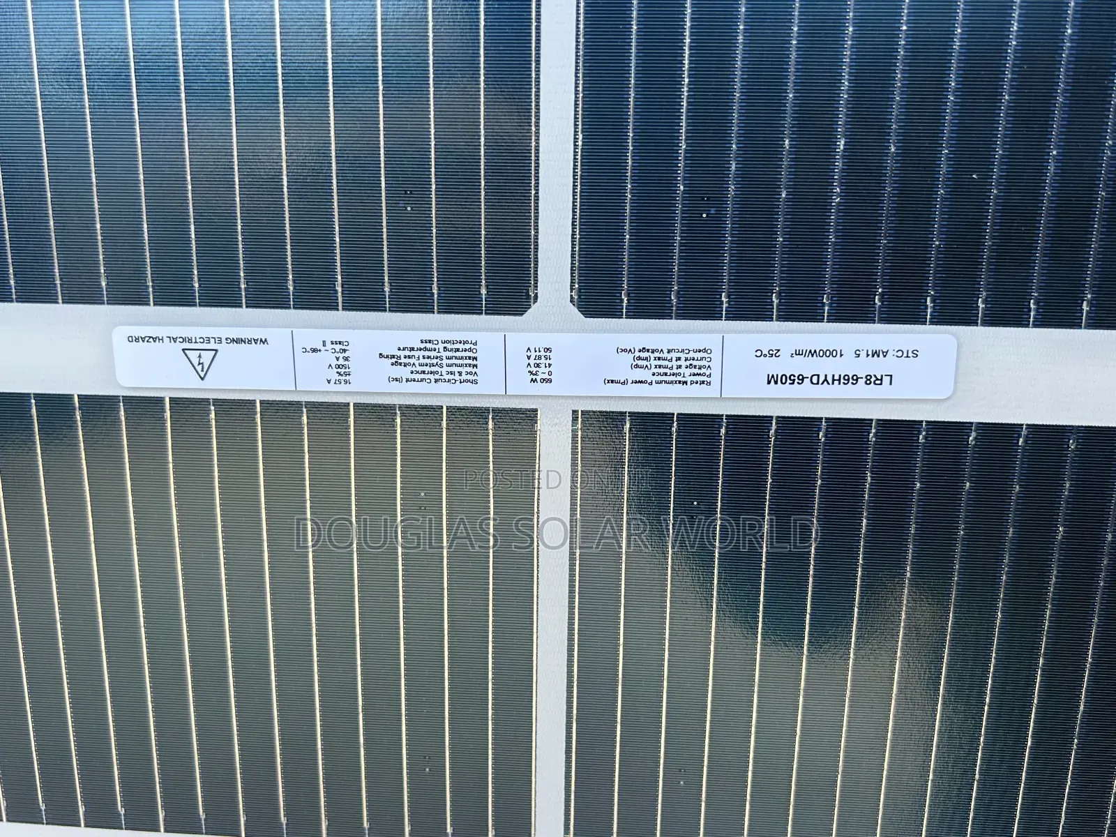 Longi 650w Mono-Bifacial Solar Panel