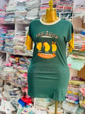 Women's Casual Sleepwear With Side Slit
