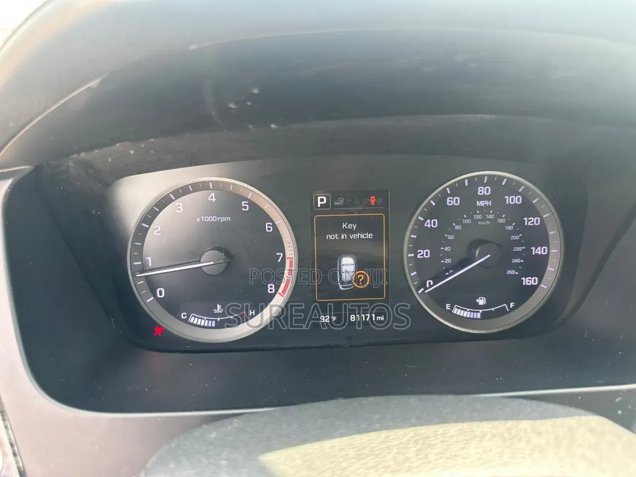 Hyundai Sonata 2015 Black