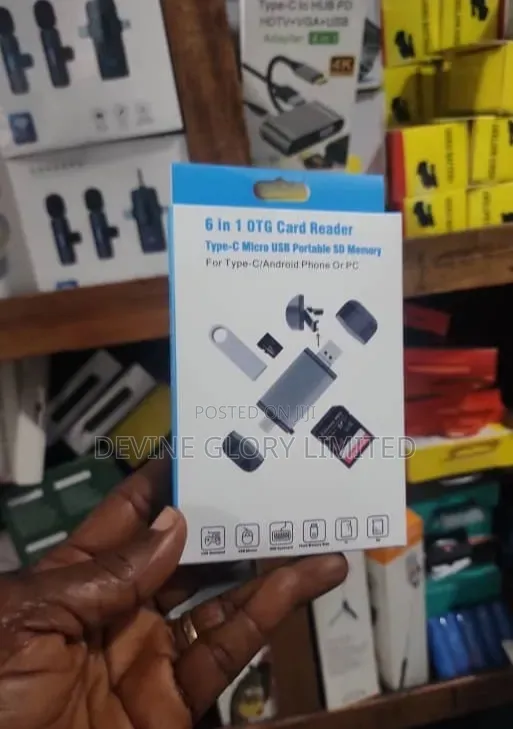 Portable Card Reader USB-C Micro USB Sd Tf Adapter